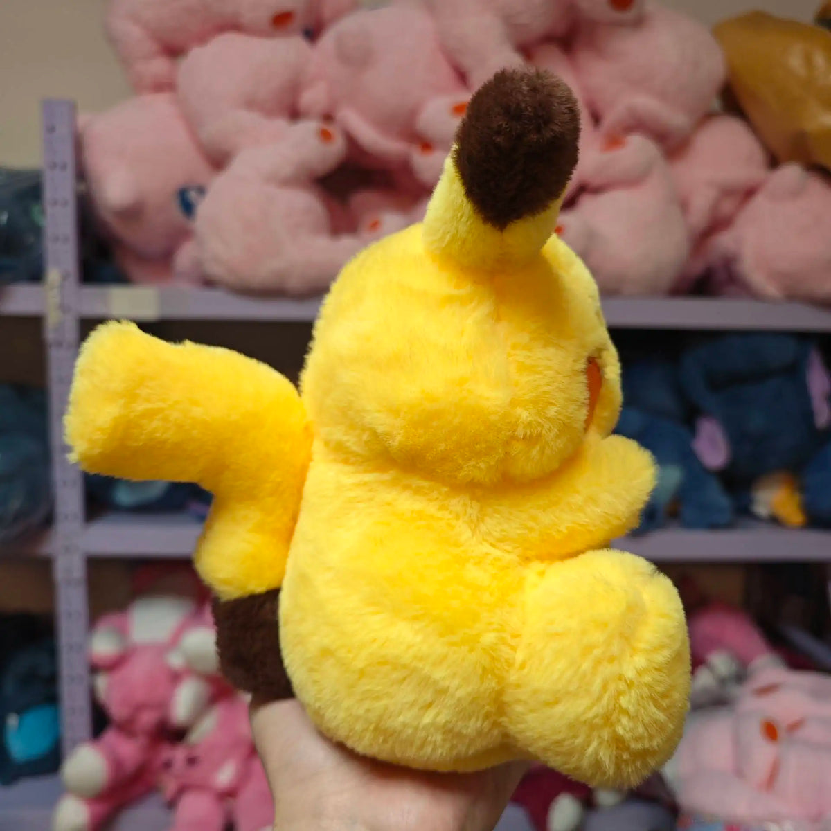 22cm Pokemon Pikachu Plush Toys Kawaii Anime Elf Plush Doll Soft Stuffed Cartoon Pikachu Doll Birthday Gift For Boys Girls