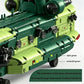 KAVOWORLD Tandem Rotor Helicopter Building Blocks 1826pcs Heavy Transport Army Aircraft Construction Bricks Model Chinook Chopper Building Kit Helicopter Toy Airplane Brick Set Rotating Propellers Cargo Ramp Rollable Wheels D