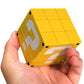 ZIINA STAR Question Mark 3x3 Yellow Square Cube, 3x3x3 Question Mark Speed Cube, Suitable for Adults, Birthday Gift