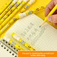 12pcs Cartoon Pencil with Eraser Pencil Sharpener Cute Anime Figure School Supplies Office Stationery Kawaii Tools Gifts