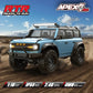 1/16 RC Car HB R1601 Remote Control Climbing Car 4WD High-Speed Electric Off-Road Toy Car With Colorful Lights Suitable For Boys' Outdoor Play