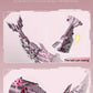 Mechanical Shark Building Set, Sea Life Crocodile Parrot Mantis Frog Manta Ray Building Blocks Light, Animal Toys Gift for Kid