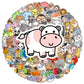 100PCS Cute Cartoon Animals Mix Graffiti Stickers DIY Phone Guitar Laptop Notebook Suitcase Cup Waterproof Sticker Kids Toy