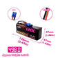 CNHL 2S 3S 4S Lihv Battery 7.6V 11.4V 15.2V 8200mAh 9000mAh 120C HV HardCase With EC5 Plug For RC Car Boat Airplane Truck Truggy
