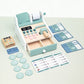 Kids Wooden Simulation Supermarket Checkout Counter Toy Cash Register Kids Role-Play Toys Kitchen Toys Girls Pretend Play