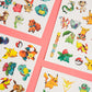 3PCS Pokemon Temporary Tattoo Stickers Children Pikachu Sticker Funny Cartoon Girls Christmas Birthday Gift Reward Toy