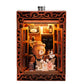 Fridge Magnet DIY Book Nook Kit 3D Puzzle Toy Dollhouse Shop Animal Mini House Furniture Creative Assembly Model Decoration