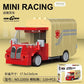 Racing Car Bus Engineering Vehicle Ambulance Pull Back Model Building Blocks Brick Toys Children Boys Birthday Gift Brick