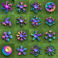 Rainbow Fidget Metal Spinner Colorful Finger Spinners High Speed Hand Spinners Fidget Toys for Stress Anxiety Relief for Adults