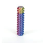 3D Printed Pain Stim Fidget Toy Portable With Keychan Colorful 3d Pain Stimulation Decompression Office Novelty Toy Spike Roller