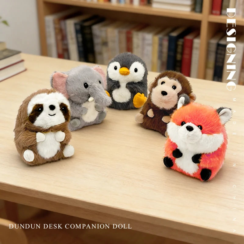 Mini Cartoon Panda Capybara Plush Toy Cute Stuffed Animal Chick Plushies Anime Pig Kitten Doll Soft Kids Toy for Girls Gift Deco