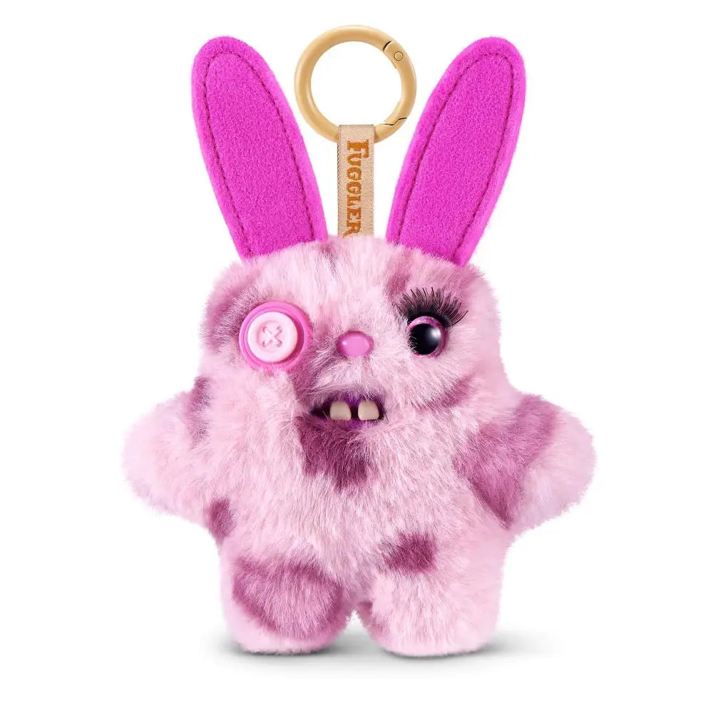 Original Fuggler Keychain Plush Toy Baby Baddies Blind Box 10cm Bag Charm for Birthday Gift