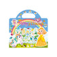 New Children Reusable Scene Cute Stickers DIY Puzzle Sticker Games Books Cartoon Animal Learning Cognition Toys For Kids Gift