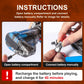 M416 Electric Ball Blaster Toy Gun - High-Speed, Metallic Finish, Rechargeable - Outdoor Game Party Gift(Bullets Excluded)