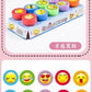 10pcs Assorted Stamps for Self-ink Stamps Toy Stamps Smiley Face Seal Scrapbooking DIY Painting Photo Album Decoration