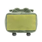 New Clay the Claymore Plush Doll Kawaii Green Square Doll Pillow Accessories Gift Collection Model For Kid Birthday Gifts
