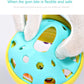 1 Pc 10cm Baby Toy Catch Ball Bendy Baby Walker Rattles Develop Intelligence Ball 0-12 Months Plastic Bell Rattle Doll