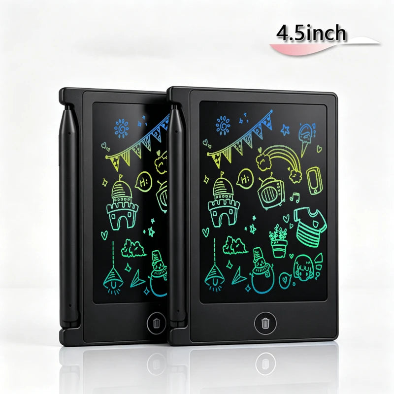 4.5 Inch LCD Writing Tablet Portable Digital Notepad Lightweight Pocket Design Ideal for Creative Sketching Drafting Office Gift