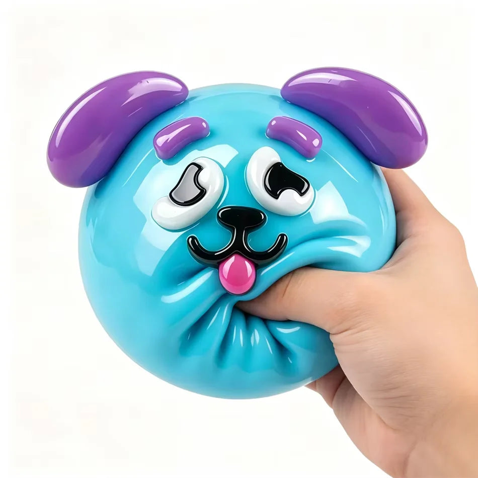 2026 NEW Smushers Squishy, Curiosities Dog Face Swap Squishy Toys, Soft Moldable Cute Slow Rise Squeeze Toy Adult Gifts Fun Toy