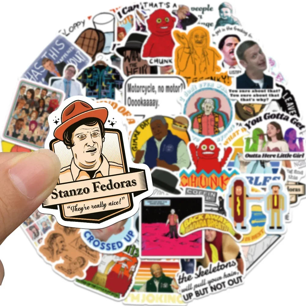 50PCS I Think You Should Leave With Tim Robinson Season Stickers Funny Comedy TV Sticker Scrapbook Luggage Laptop Guitar