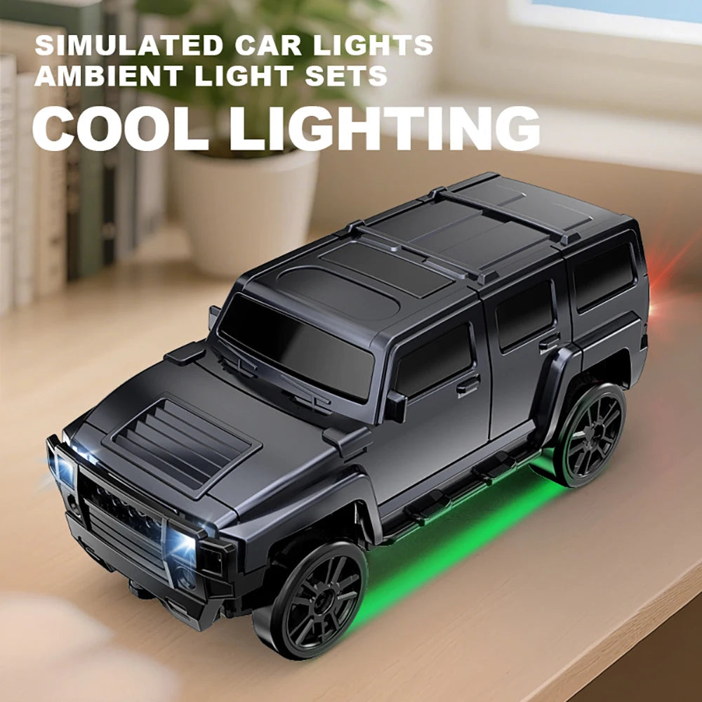 1: 64 Desktop Drift Car Four-Wheel Drive Full Proportion Mini Racing Toy With Rechargeable Battery, Children's Holiday Gift