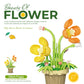 Small Particle Building Block Home Decor Series Flower Potted Plant Toys Set with Permanent Flowers Gift for Plant Arrangements