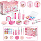Simulated Makeup Toys, Play Cosmetics Girl Gifts Fake Makeup Set Toy Simulated Lipstick Powder Blusher Not Real Makeup for Kids
