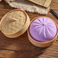 Colorful Dumpling Squishes Stress Balls Fidget Sensory Toys Simulation Food Squishies Bun with Steamer Squeeze Dough Ball Gifts