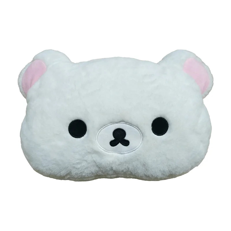 Cute Rilakkuma Plush Warm Hand Pillow Cartoon Bear Soft Stuffed Toy Peluche Cushion Birthday Gift