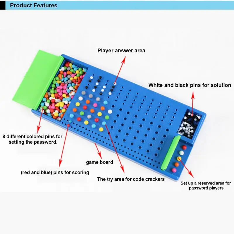 Creative Code Breaking Tabletop Game Family Puzzle Board Game Party Game Toys Family Interactive Toy Board Improve Intelligence