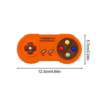 Baby Silicone Teether Toys Remote Control Shape Teether Rodent Gum Pain Relief Teething Toy Kids Sensory Educational Healthcare