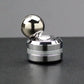 Adult Desktop Stress Relief Metal Fidget Toy Decompression Hypnosis Rotary Gyro Fingertip Toy Kinetic Round Spinner  Gift
