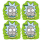 HUGKIS Rick And Morty Multiverse Series Plush Blind Box Fun unboxing game Magnetic Fridge Magnet Doll Keychain Pendant For Adult