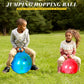 18" Hopper Ball with Handle Bouncing Ball Marble Bouncy Balls Hopping Toys Inflatable Hop Ball Jumping Ball for Boys Girls