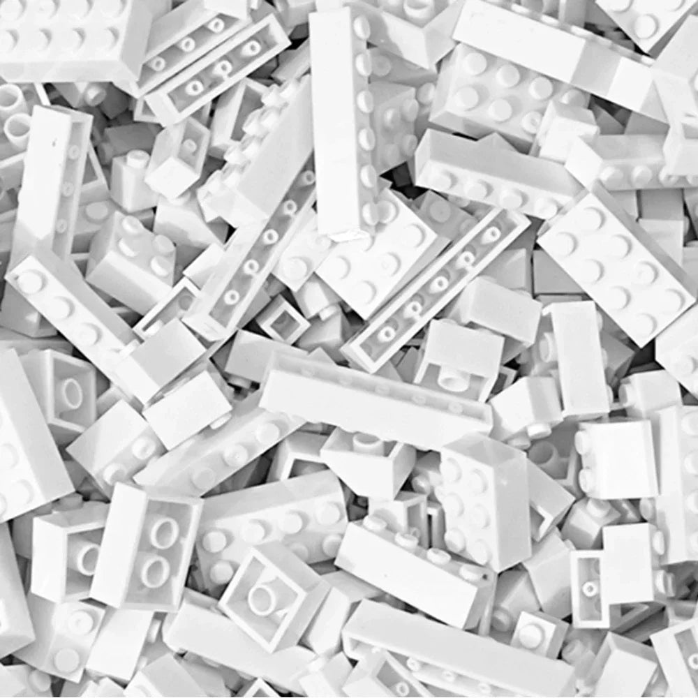 125g/250g DIY Building Blocks Bulk Set City Classic Bricks Colorful Assembly Creative Toy Educational Interactive Toy for Kids