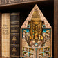 Book Nook Kit  3D Wooden Puzzle Egyptian Pharaoh MummyDIY Miniature Dollhouse Pyramid Model Building Home Decoration Gifts
