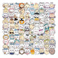 100pcs Kawaii Jiikawa Cartoon Stickers Decorative Desk Laptop Scrapbook Luggage Stationery Cute Graffiti Sticker for Kids Gift