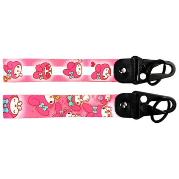 Kawaii Anime  Cartoon Lanyards Keychain Eagle Beak Key Tag For Motorcycles Cars Backpack Chaveiro Fashion Accessories Gifts
