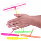 10/20pcs Novelty Plastic Bamboo Dragonfly Propeller Adult Outdoor Classic Toy Gift Rotating Flying Arrow Multicolor Random Color