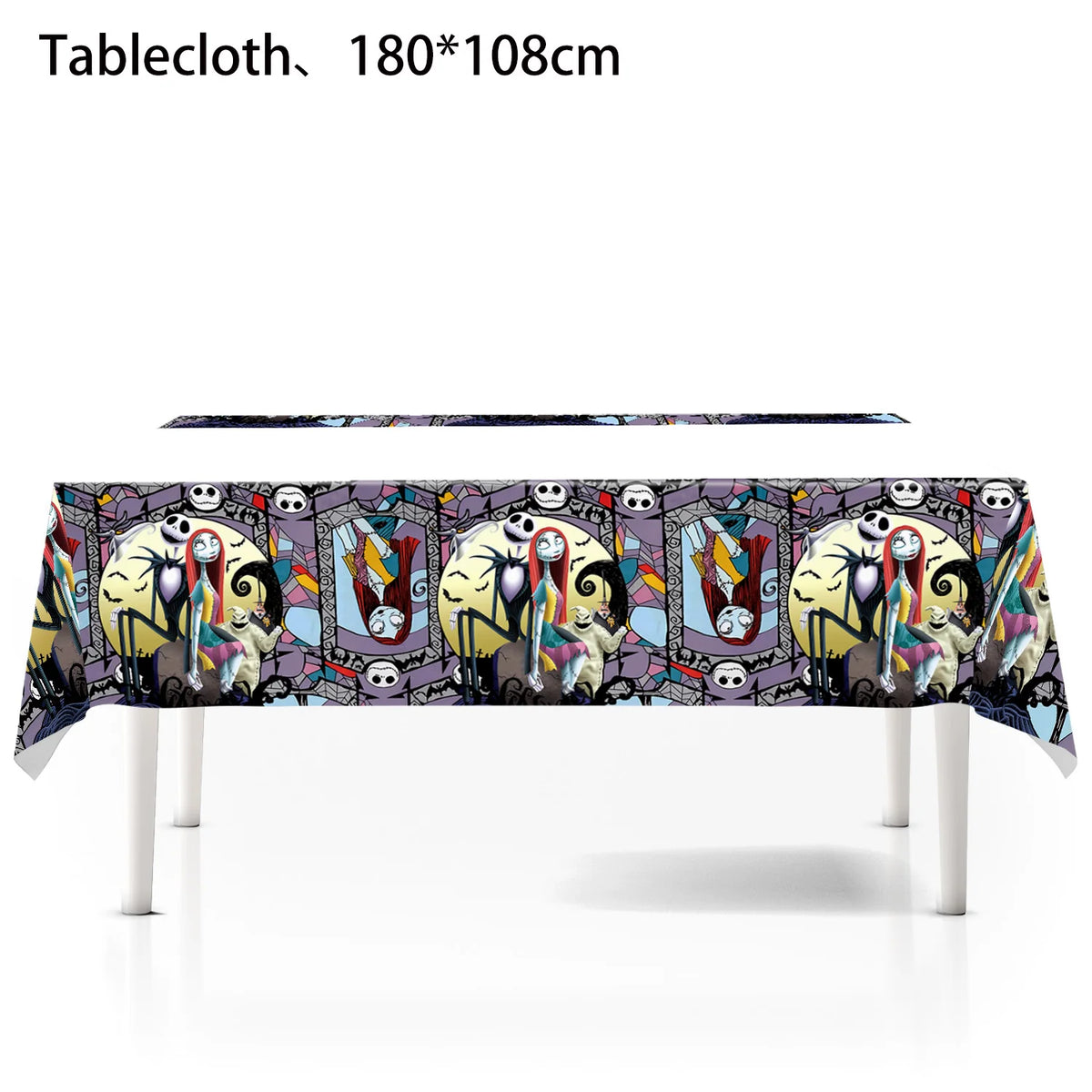The Halloween Nightmare Before Christmas Birthday Party Decorative Paper Tableware Background Balloon Baby Shower Kids Gift