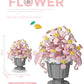 Small Particle Building Block Home Decor Series Flower Potted Plant Toys Set with Permanent Flowers Gift for Plant Arrangements