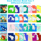 1PCS Sticker Book Crafts for Kids Ages 4-8, Sticker by Number for brain games,Gifts,Travel Toy