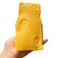 Jumbo Triangular Cheese Stress Ball Squishy Toy Stretchable Cheese Squeeze Ball Fidget Toy ASMR Sensory Anti-Stress X-mas Gift