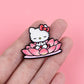 Kawaii Giraffe Enamel Pins Lotus Brooches Badges for Backpacks Jackets Hats Retro Collection Gifts Cosplay Accessories