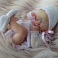 Mini Reborn Kit 9 Inches Reborn Baby Vinyl Doll Kit Wee Mouse Unpainted Unassembled Doll Parts DIY Blank Reborn Doll Kit