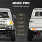ZWN 1:12 RC Car MN82 PRO 4WD Off-Road Truck with Headlights