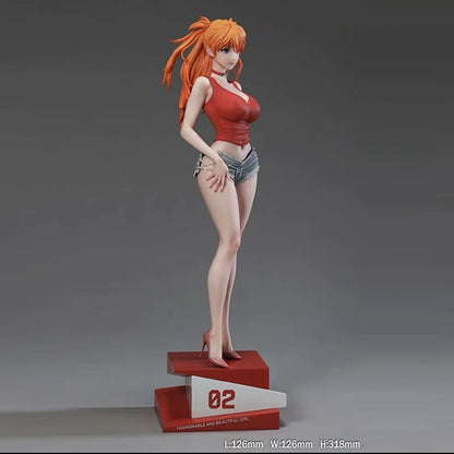 Summer Girlfriend School Flower Mingrixiang Hand Made Anime Cartoon Fashion Play Gift Gk Model Beautiful Girl Table Decoration