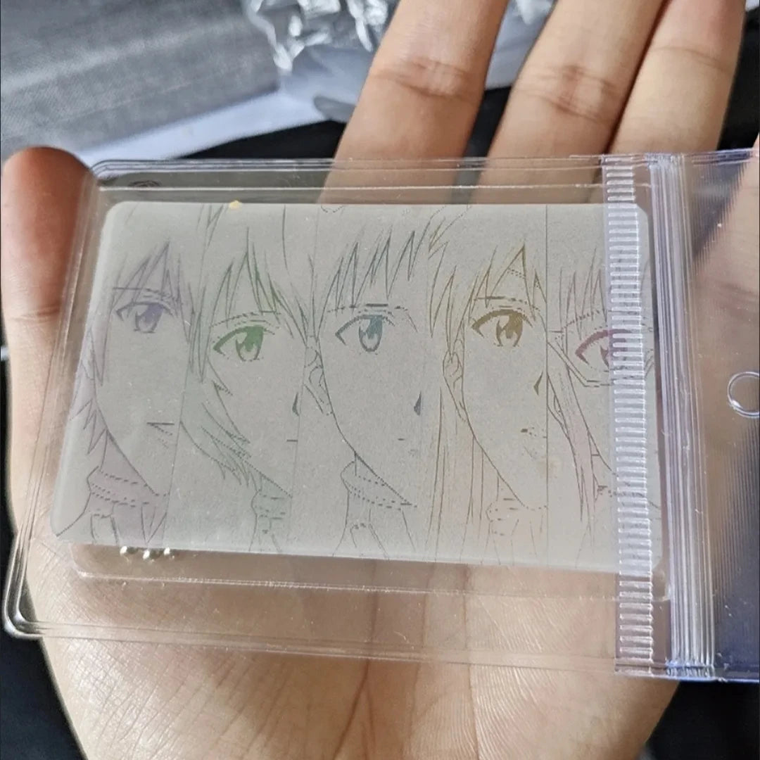 NEON GENESIS EVANGELION Lenticular Card Anime Cartoon 3D Changing Card Funny Toys Bag Accessories Decoration Perfect Gifts