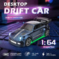 1: 64 Desktop Drift Car Four-Wheel Drive Full Proportion Mini Racing Toy With Rechargeable Battery, Children's Holiday Gift