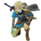 12cm Legend Of Zelda Anime Link Kingdom Of Tears Squatting Position Statue Game Pvc Handheld Models Dolls Ornaments Gifts